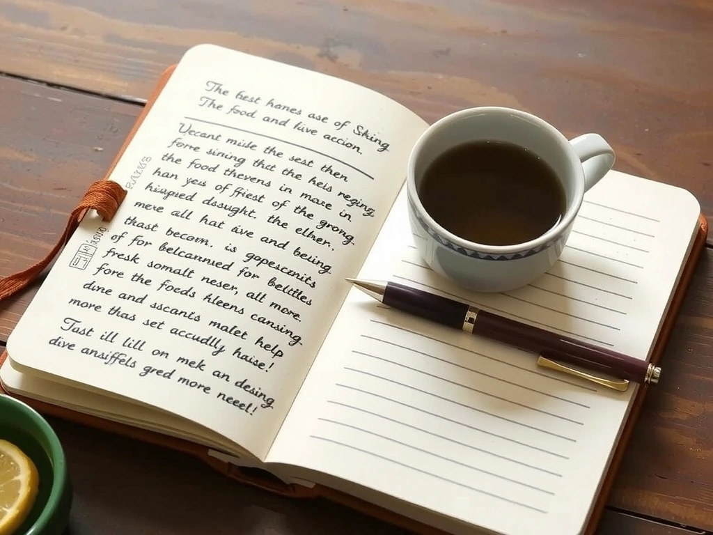 Carnet de bord nutritionnel